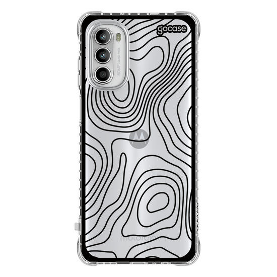 Capinha para celular  Wavy Lines