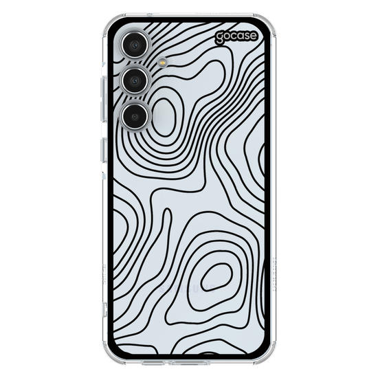 Capinha para celular  Wavy Lines