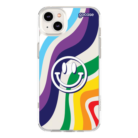 Capinha para celular  Mês do Orgulho - Wavy Smile Face