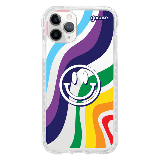 Capinha para celular  Mês do Orgulho - Wavy Smile Face