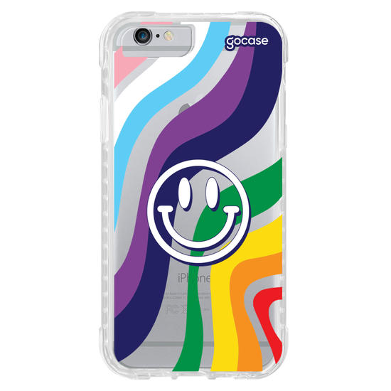 Capinha para celular  Mês do Orgulho - Wavy Smile Face