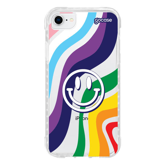 Capinha para celular  Mês do Orgulho - Wavy Smile Face