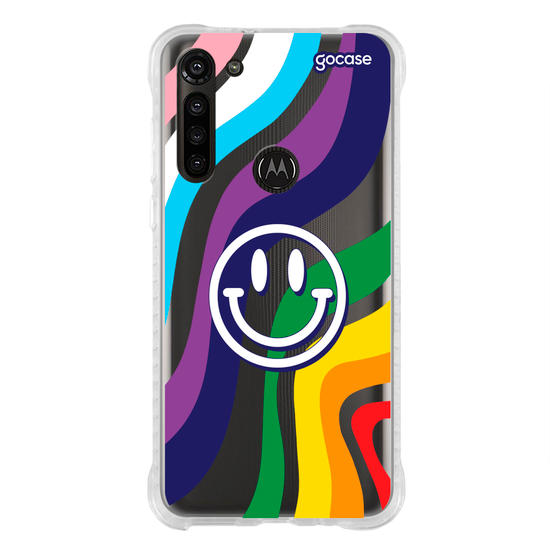 Capinha para celular  Mês do Orgulho - Wavy Smile Face