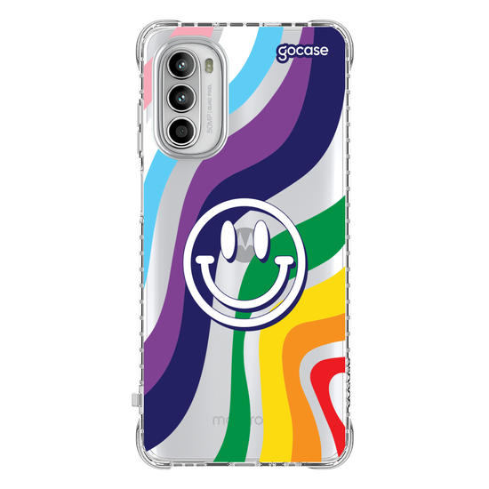 Capinha para celular  Mês do Orgulho - Wavy Smile Face