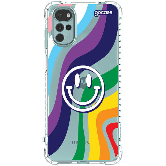 Capinha para celular  Mês do Orgulho - Wavy Smile Face