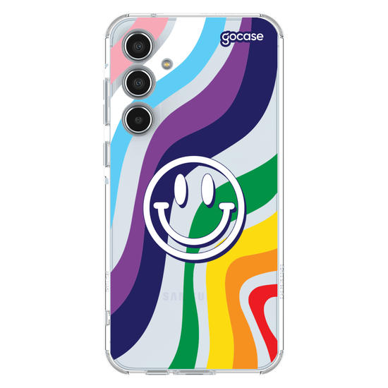 Capinha para celular  Mês do Orgulho - Wavy Smile Face
