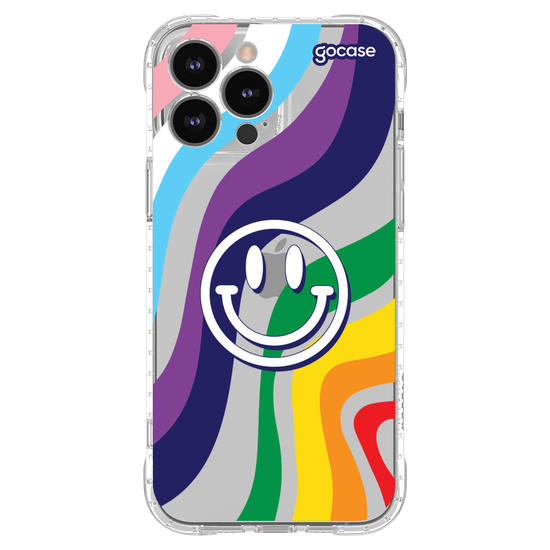 Capinha para celular  Mês do Orgulho - Wavy Smile Face