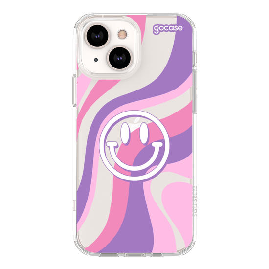 Wavy Smiley Face Phone Case