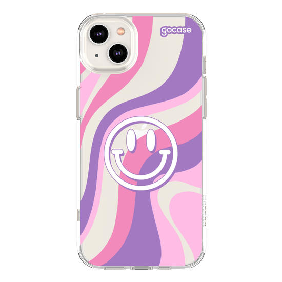 Capinha para celular Wavy Smile Face