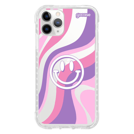 Capinha para celular Wavy Smile Face