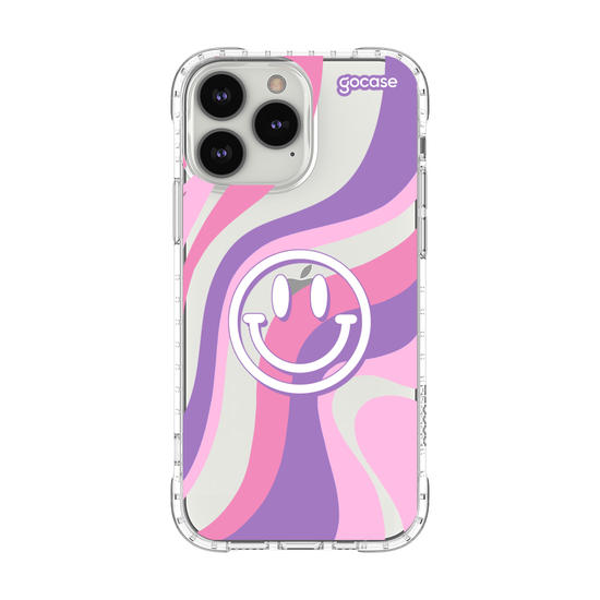 Capinha para celular Wavy Smile Face