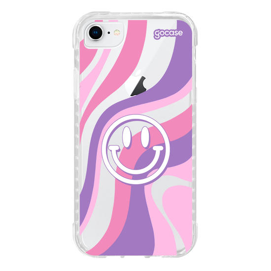 Capinha para celular Wavy Smile Face