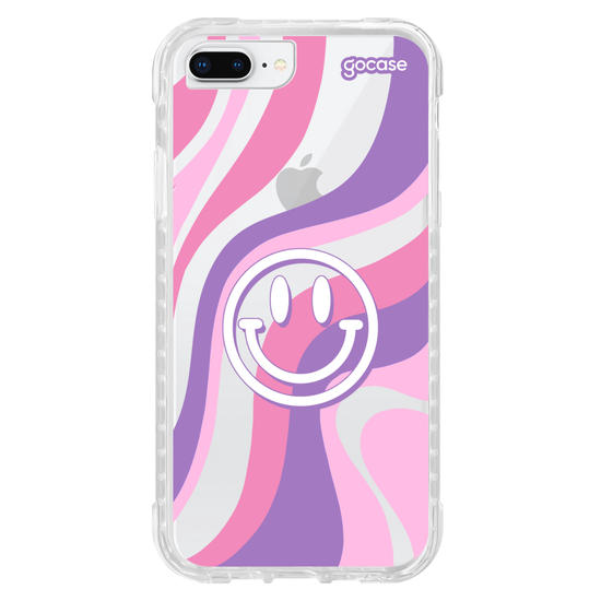 Capinha para celular Wavy Smile Face