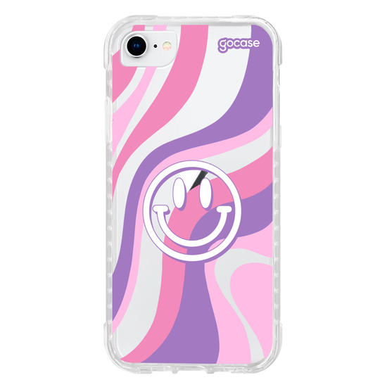 Capinha para celular Wavy Smile Face