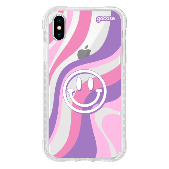 Capinha para celular Wavy Smile Face