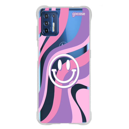Capinha para celular Wavy Smile Face