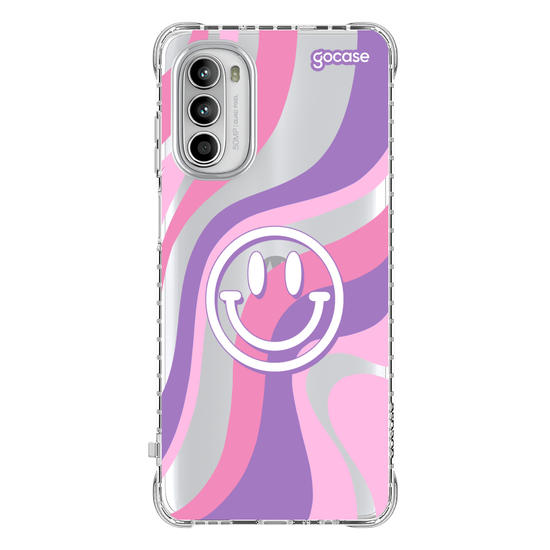 Capinha para celular Wavy Smile Face