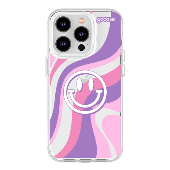 Capinha para celular Wavy Smile Face