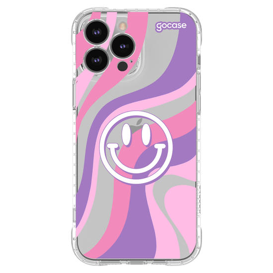 Capinha para celular Wavy Smile Face