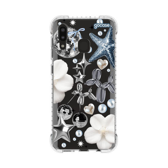 Capinha para celular  White Disco