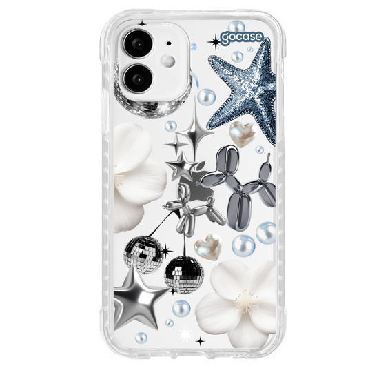 Capinha para celular  White Disco