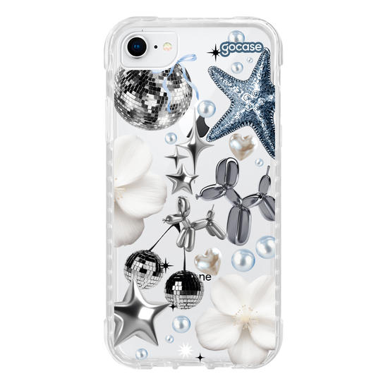 Capinha para celular  White Disco