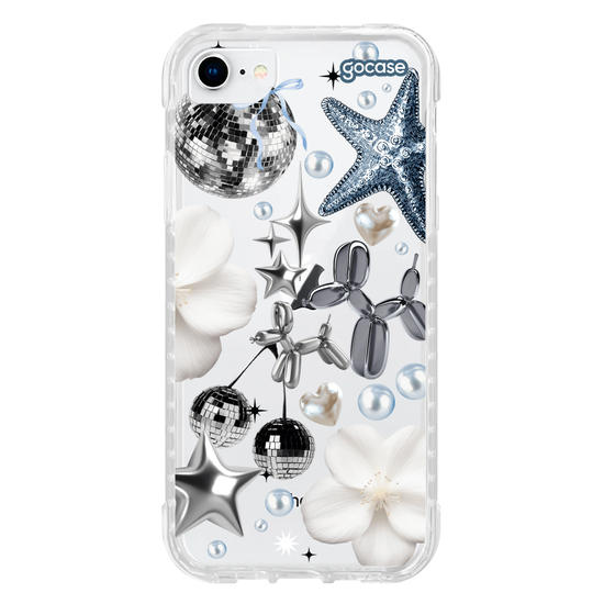 Capinha para celular  White Disco
