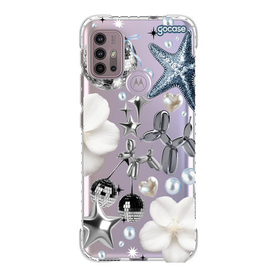 Capinha para celular  White Disco