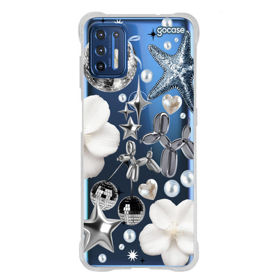 Capinha para celular  White Disco