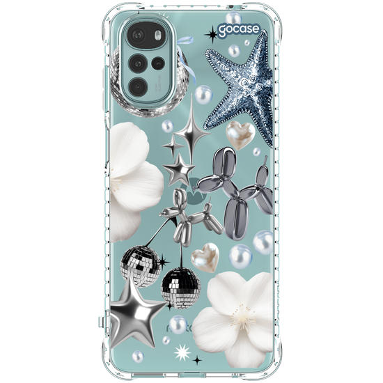 Capinha para celular  White Disco