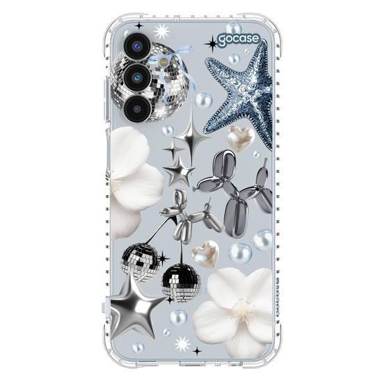 Capinha para celular  White Disco