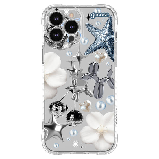 Capinha para celular  White Disco