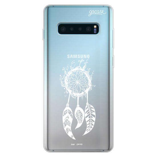 White Dream Catcher Phone Case Soft Flexible Classic Samsung