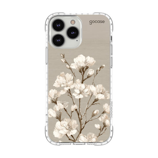 Capinha para celular  White Foral