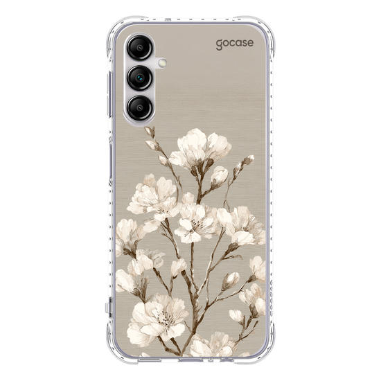 Capinha para celular  White Foral