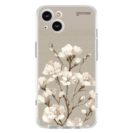  White Foral