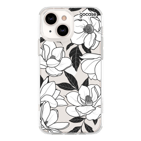 White Flowers Phone Case