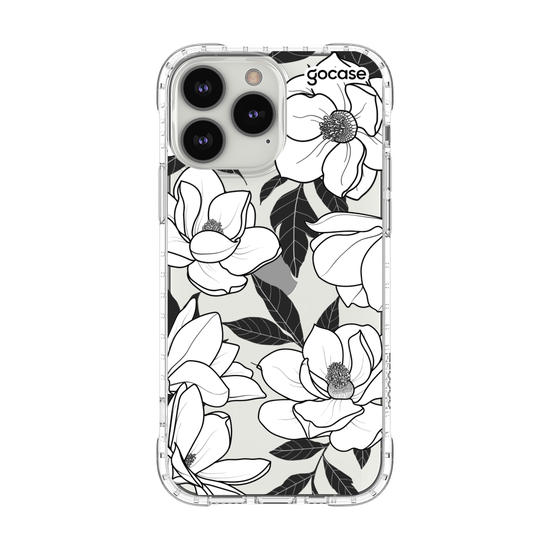 Capinha para celular White Flowers