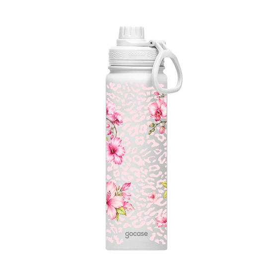 Garrafa Térmica Fresh + Ebook - Wild Bloom