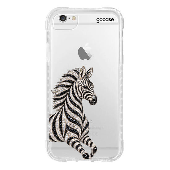 Capinha para celular  Wild Zebra Shine