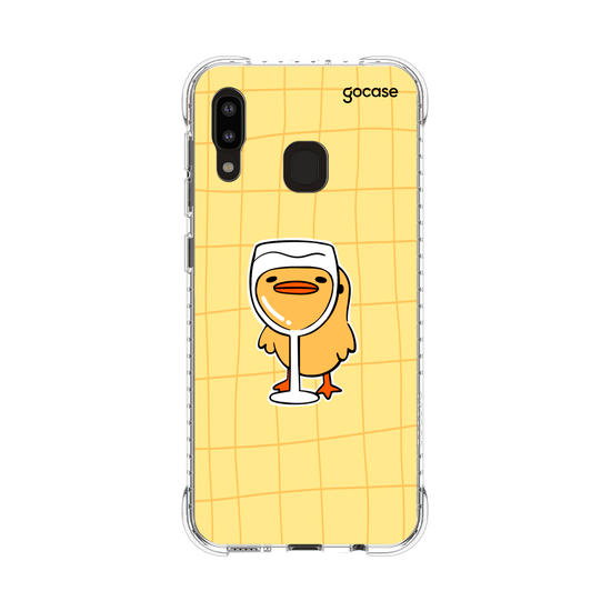 Capinha para celular Wine Glass Duck