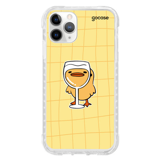 Capinha para celular Wine Glass Duck