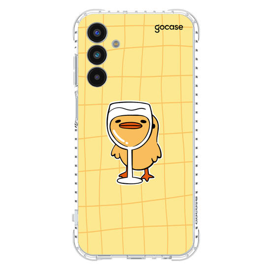 Capinha para celular Wine Glass Duck