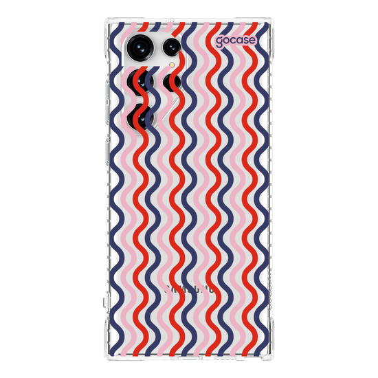 Capinha para celular  Winter Stripes