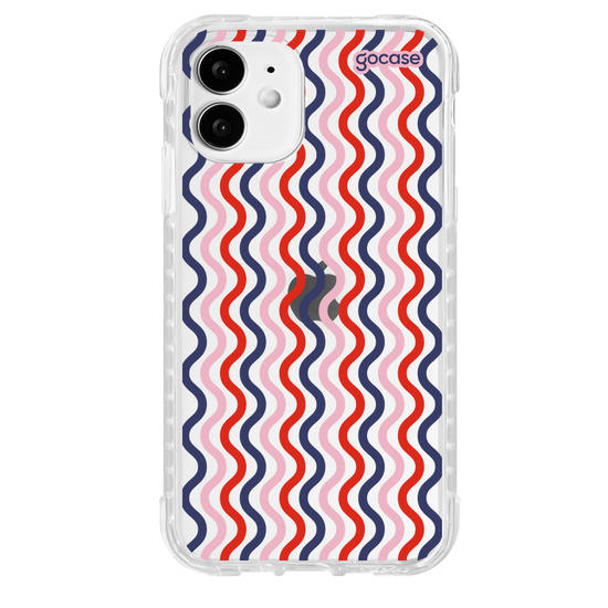 Capinha para celular  Winter Stripes
