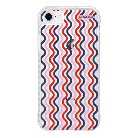 Capinha para celular  Winter Stripes