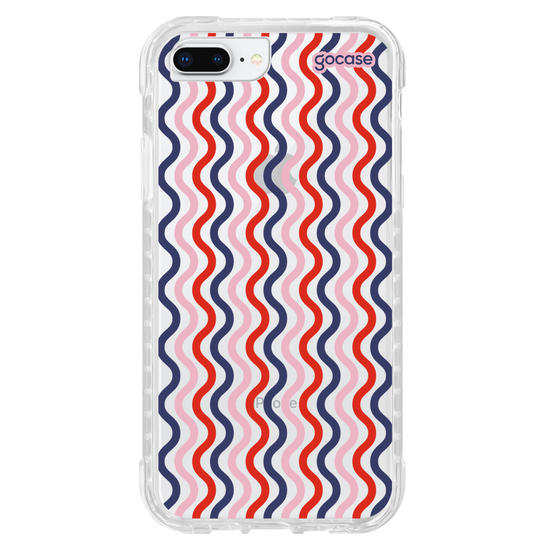 Capinha para celular  Winter Stripes