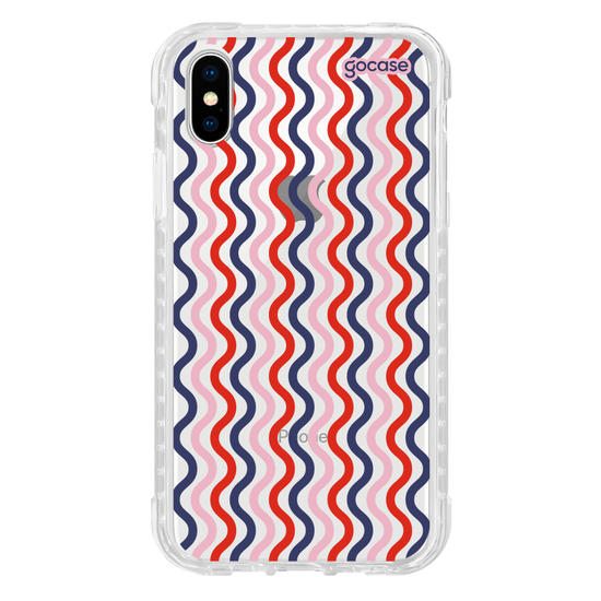Capinha para celular  Winter Stripes