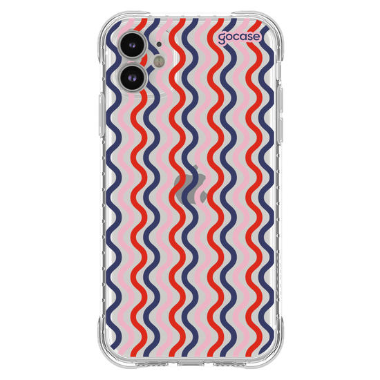 Capinha para celular  Winter Stripes