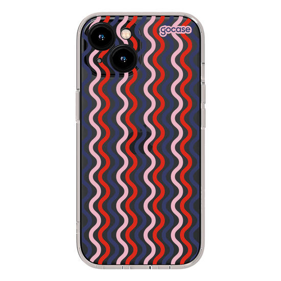 Capinha para celular  Winter Stripes